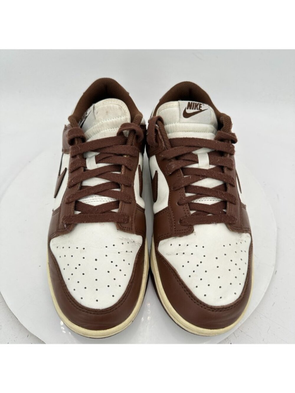 Nike Dunk Low Cacao Wow Women Size 10 DD1503-124 Sail Brown Training Shoes - Picture 3 of 11